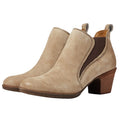 Comfortiva Womens Bailey Ankle Booties Size 8.5 EU 40 Tan Light Grey Leather NIB