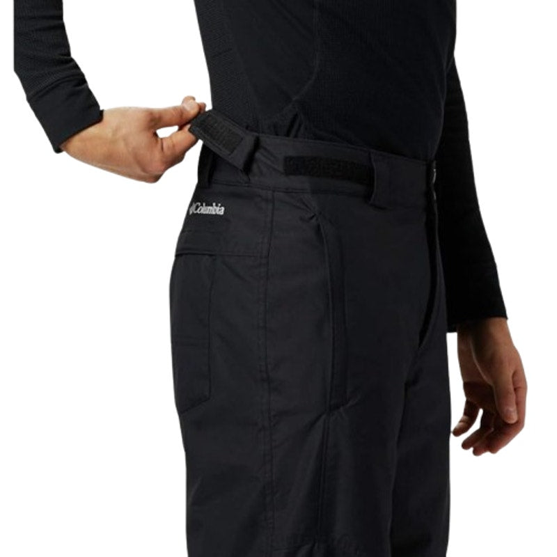 Columbia Mens Bugaboo II Insulated Snow Pants 3X Black 28" Inseam Waterproof NWT
