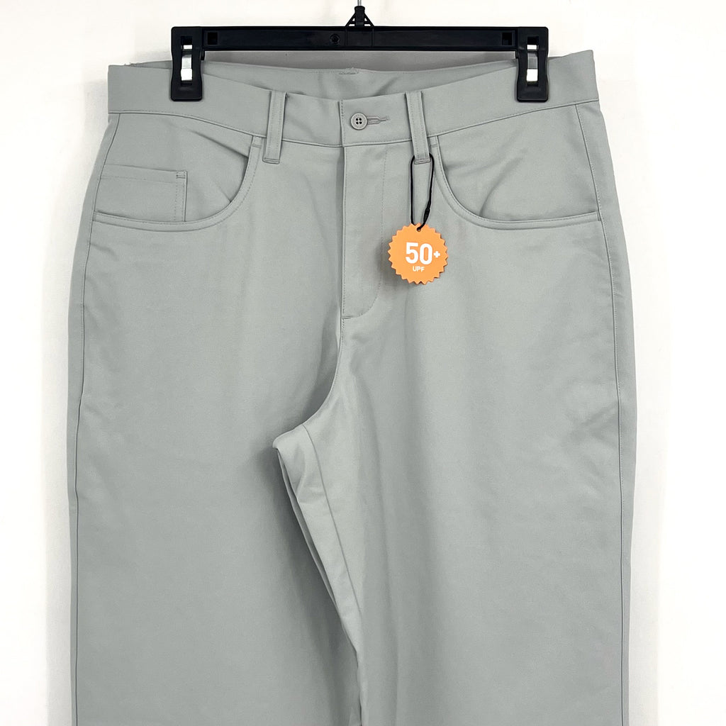 PUMA Boy's 5 Pocket Golf Pants Youth XL Light Grey NWT