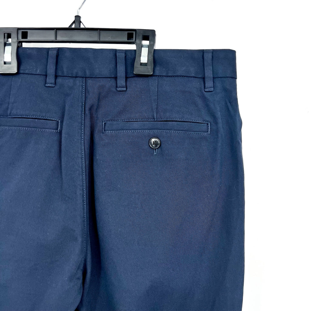 EVERLANE Men's 7” Slim-Fit Performance Chino Shorts Size 31 Navy Blue NWT