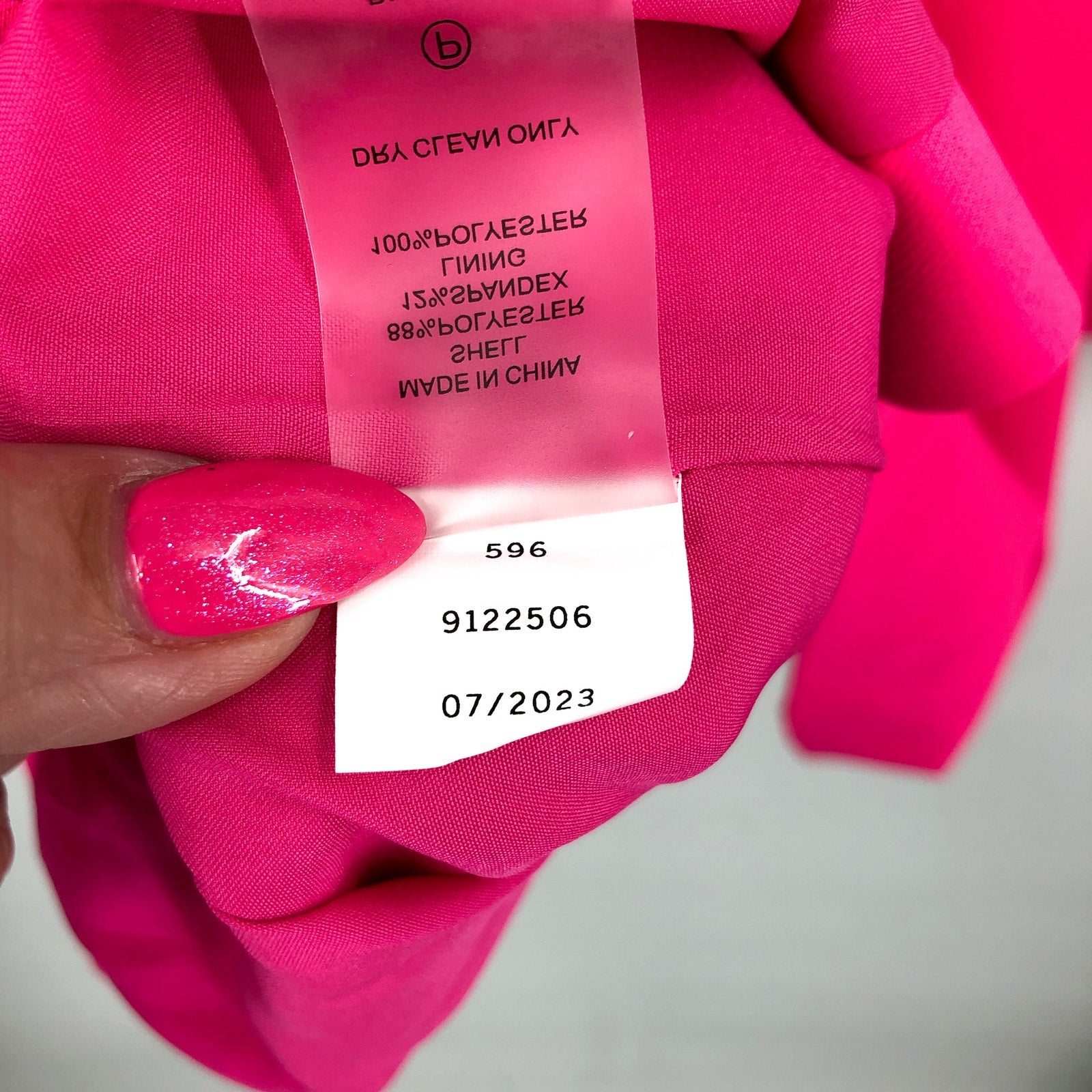 VINCE CAMUTO Womens Garden Romance Blazer Size 4 Hot Pink Jacket NWT