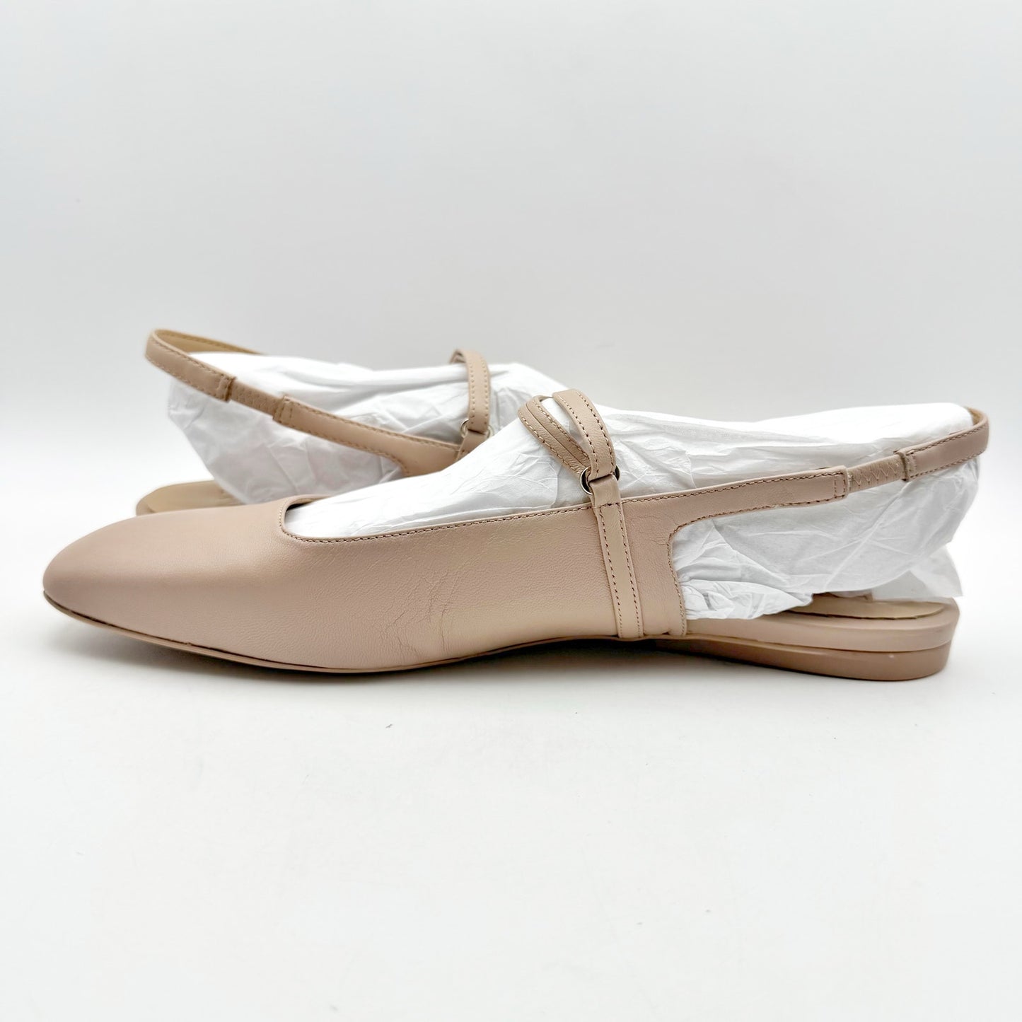 Naturalizer Womens Connie Slingback Sandals US 12 M EU 43 Mauve Leather NIB