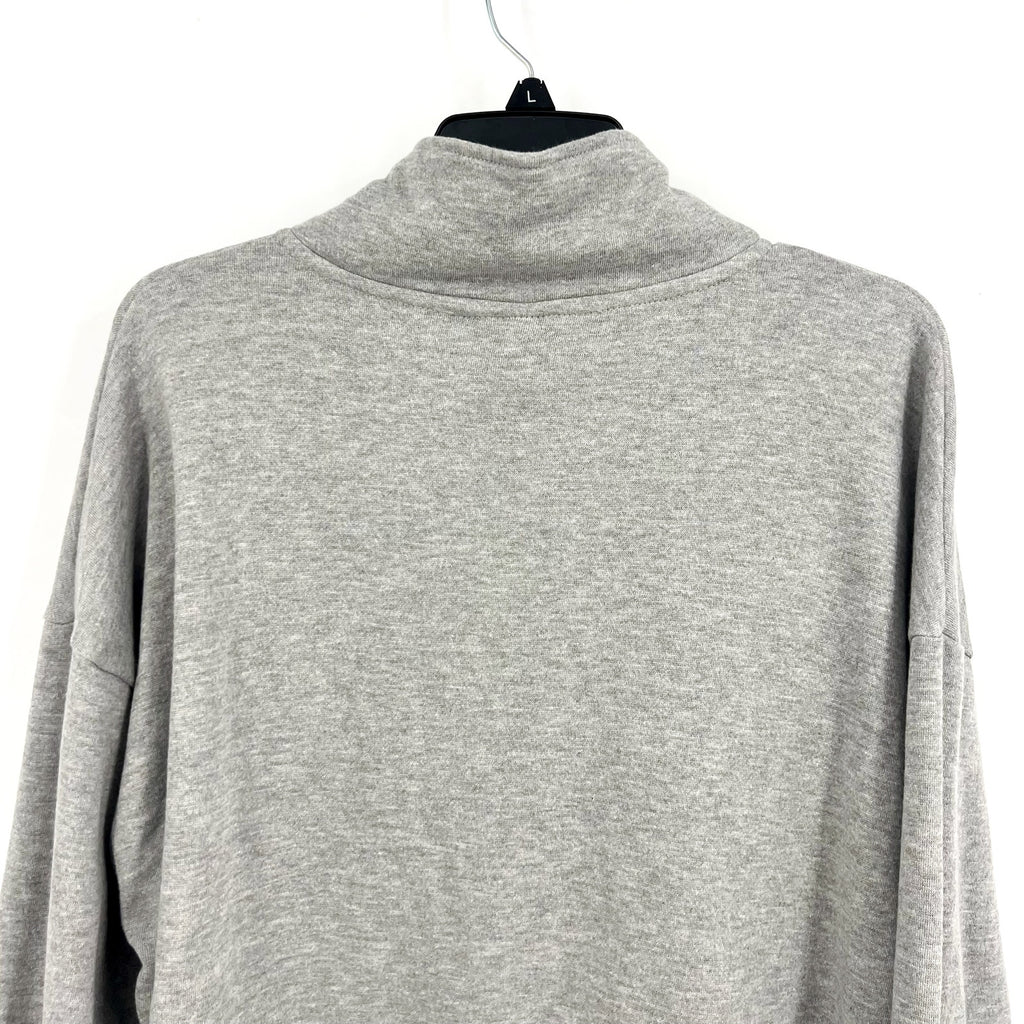 COLOSSEUM Womens NC State Quarter-Zip Sweatshirt XL Heather Grey Pullover NWT