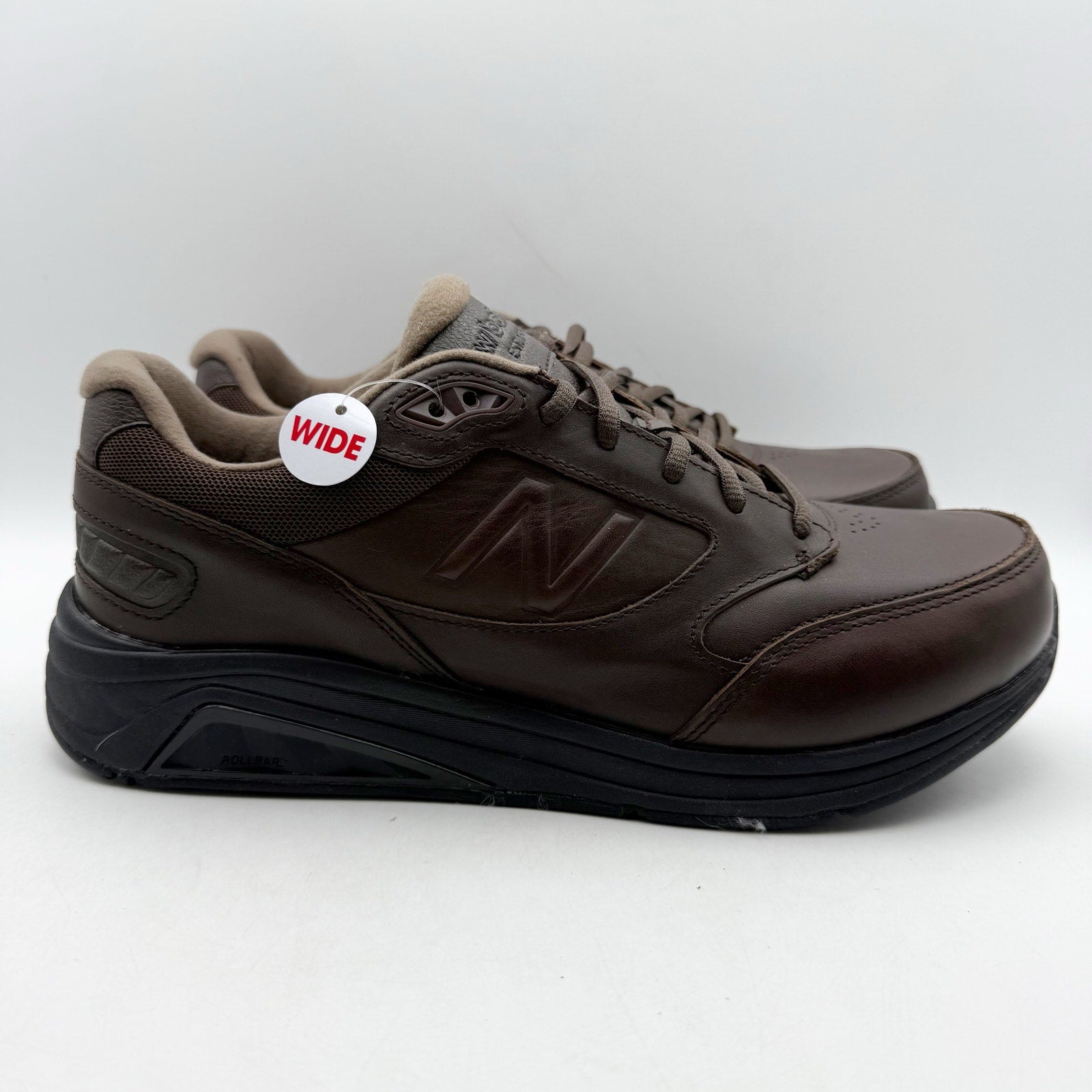 New Balance Mens 928v3 Walking Sneakers US 9 XXWIDE EU 42.5 Brown Leather NIB