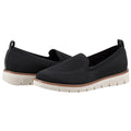 EASY SPIRIT Womens Valina Casual Shoes Size 8.5 Wide Black Slip On Loafers NIB