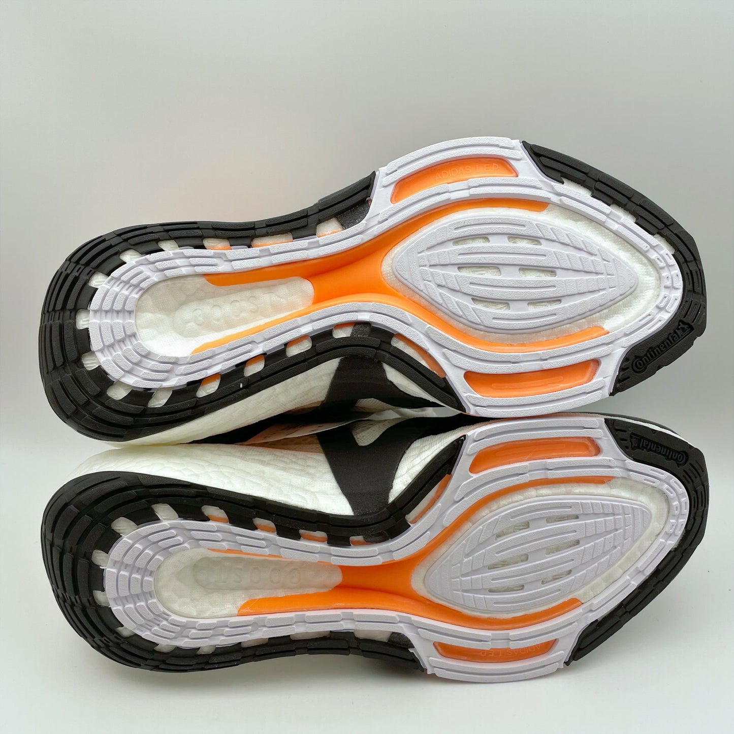 Adidas by Stella McCartney Womens Ultraboost 21 Sneakers US 9.5 Black Orange NIB