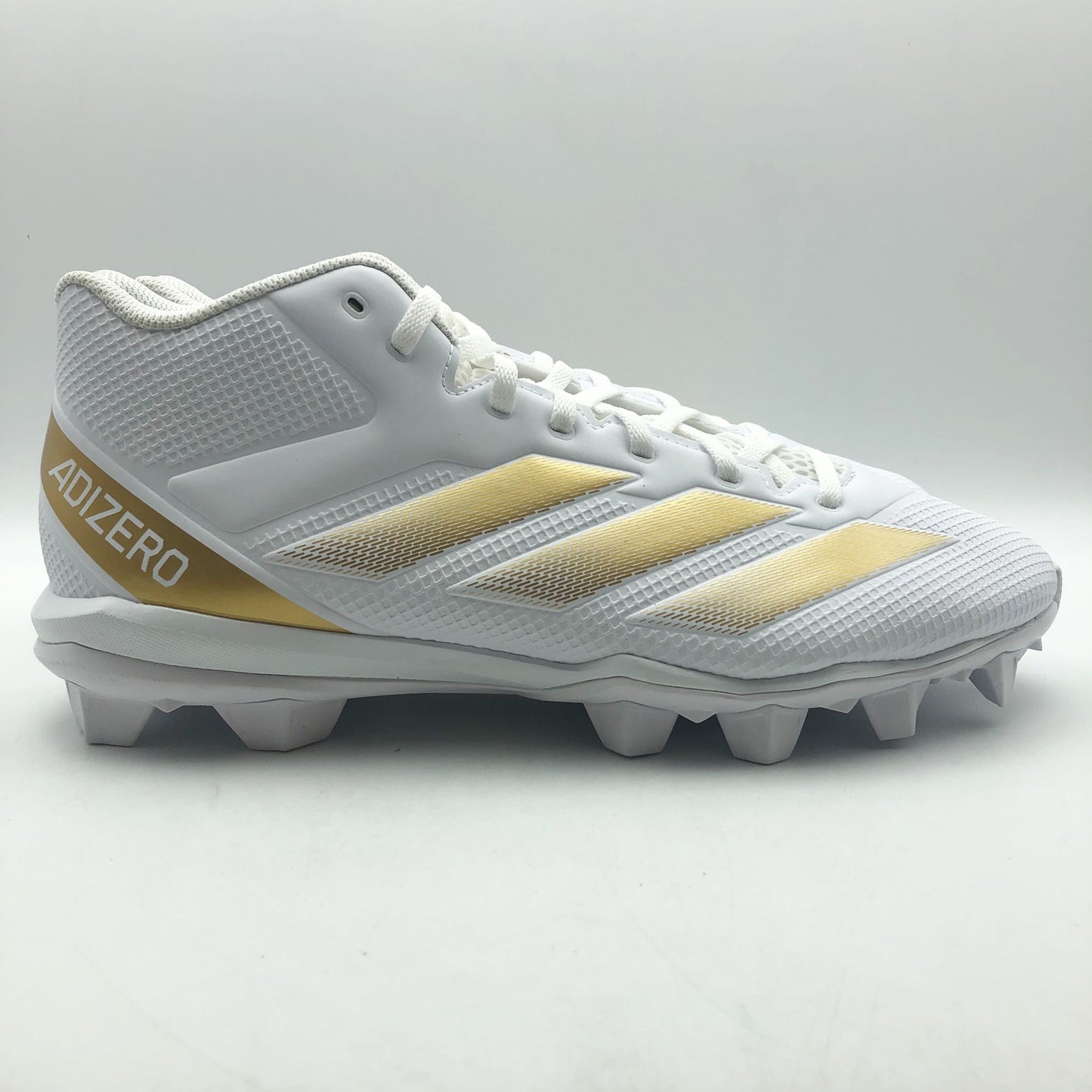 Adidas Mens Adizero Impact 2 Molded Football Cleats Size 10.5 Gold NWOB