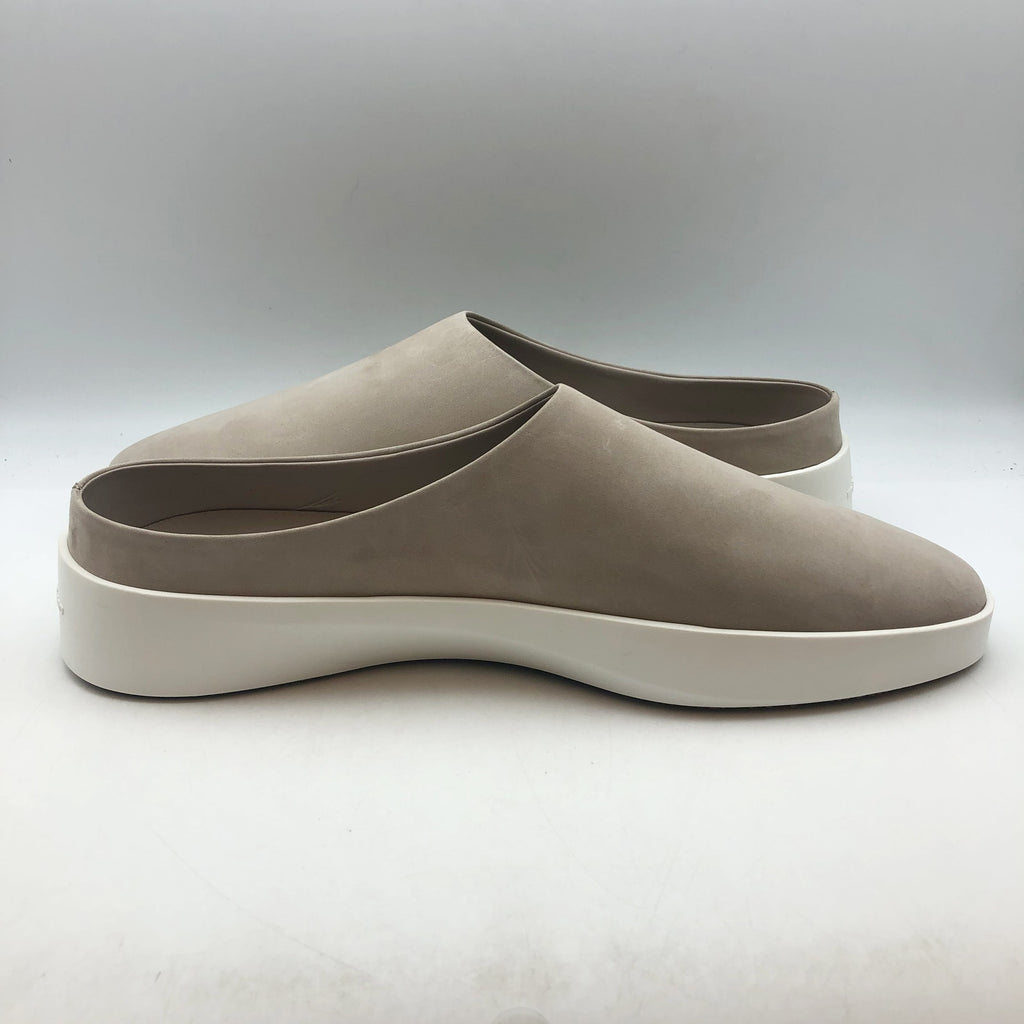 Wolf & Shepherd Cruise Mule Slip On Shoe MENS 10 WOMENS 11.5 Gray Leather NIB