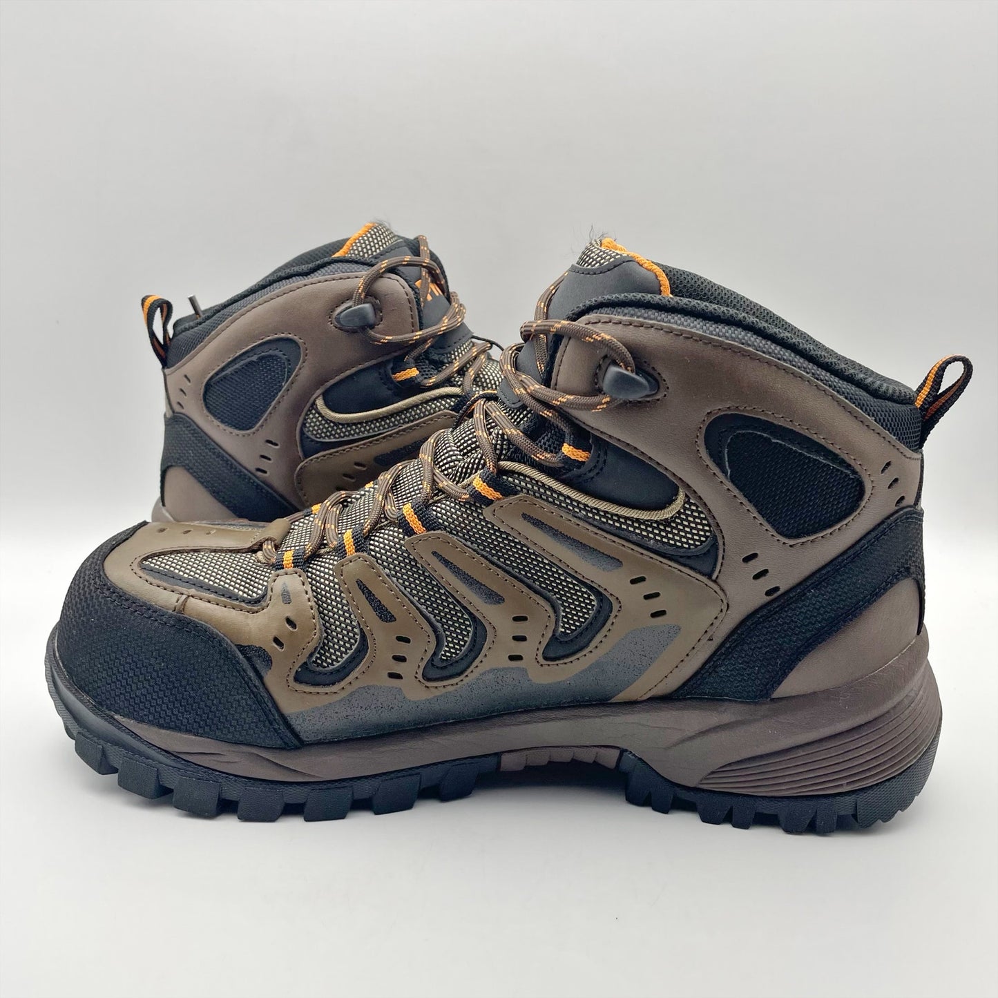 Propet Men Sentry Work Boot US 10 EEEEE Brown Composite Toe Waterproof NWOB