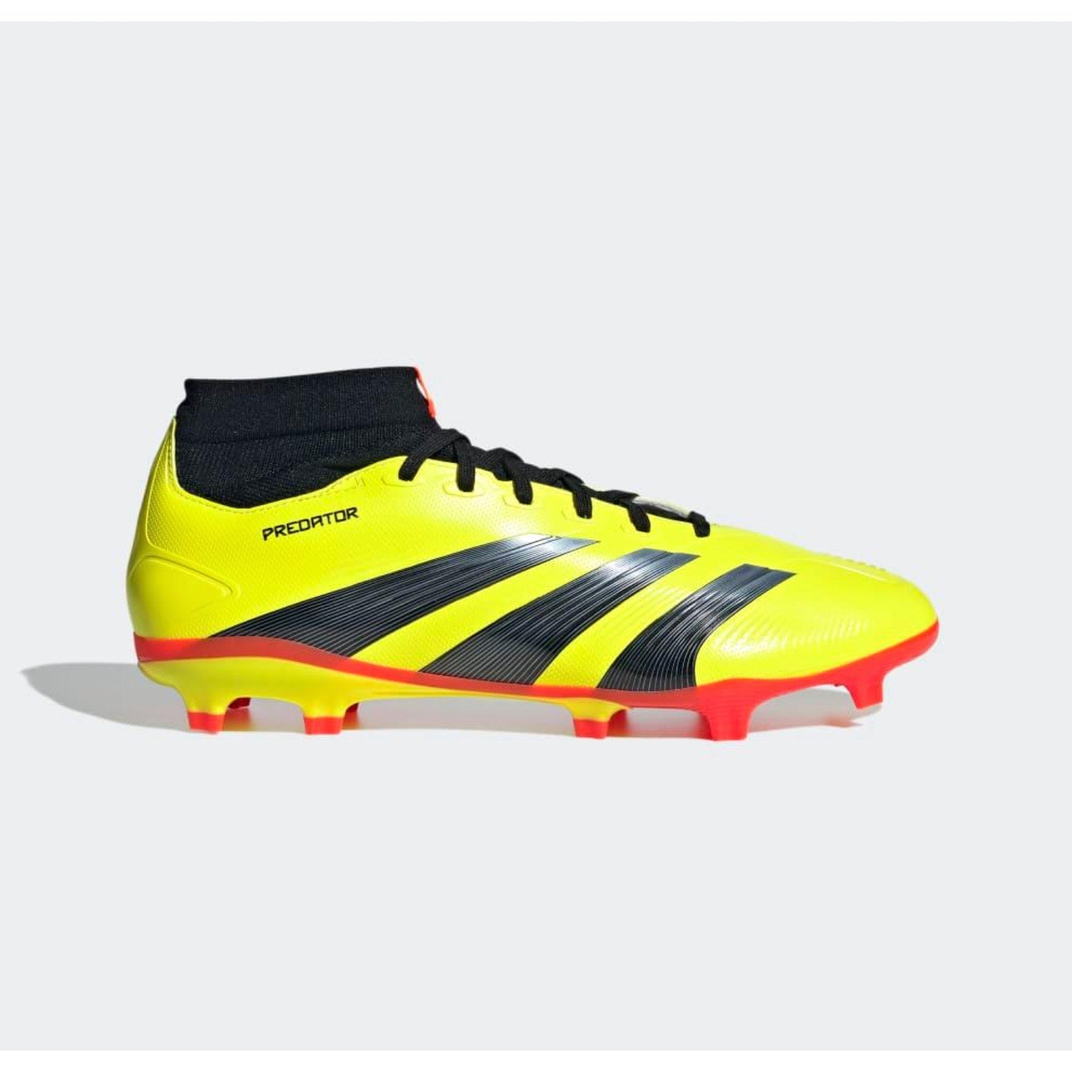 Adidas Men's Predator League Mid Soccer Cleats Size 8 Yellow Black NWOB