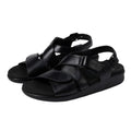 SAS Womens Huggy Adjustable Comfort Sandal US 6.5M EU 37 Black Leather NWOB