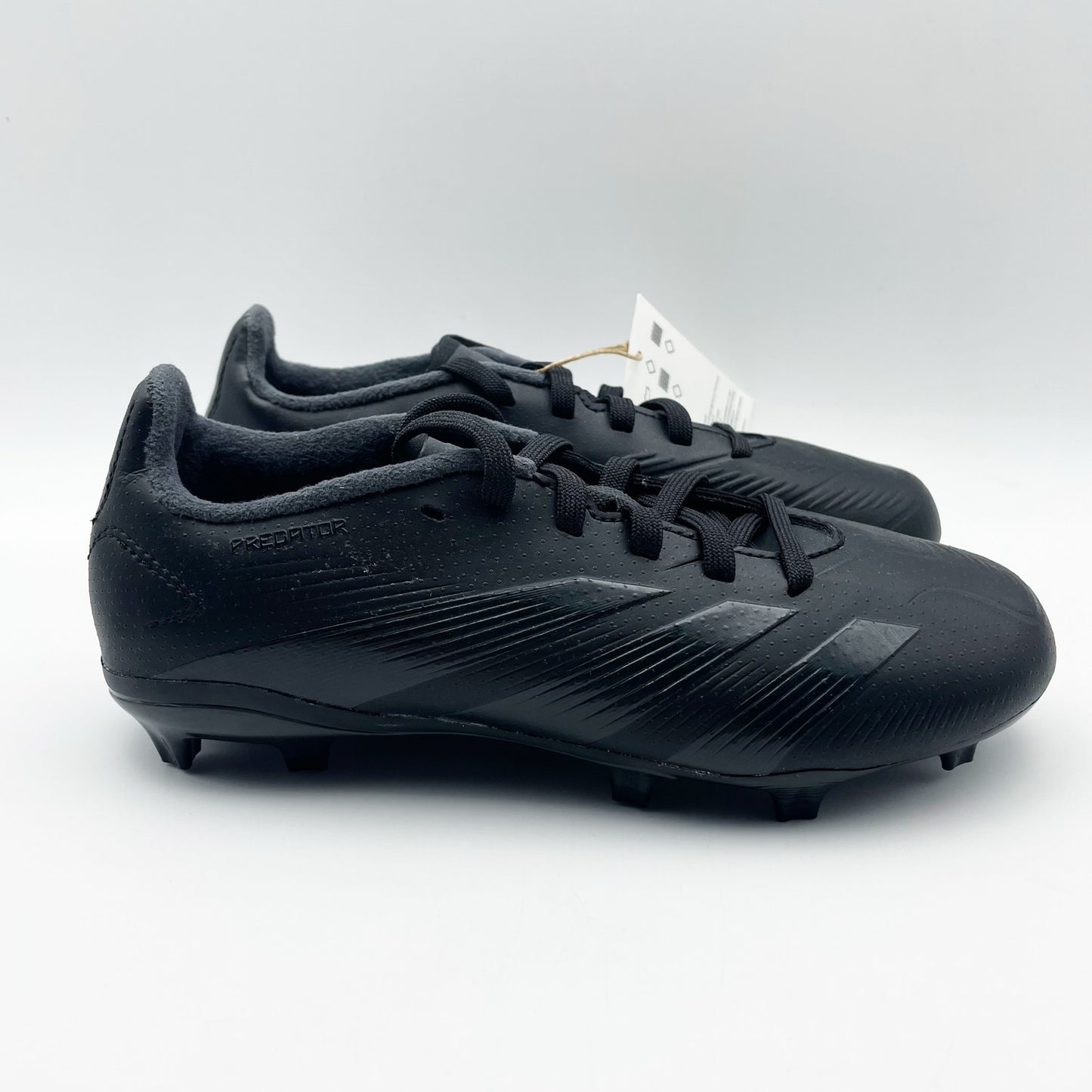 Adidas Kids Predator 24 League Firm Ground Soccer Cleat US 2 Fr 33.5 Black NIB