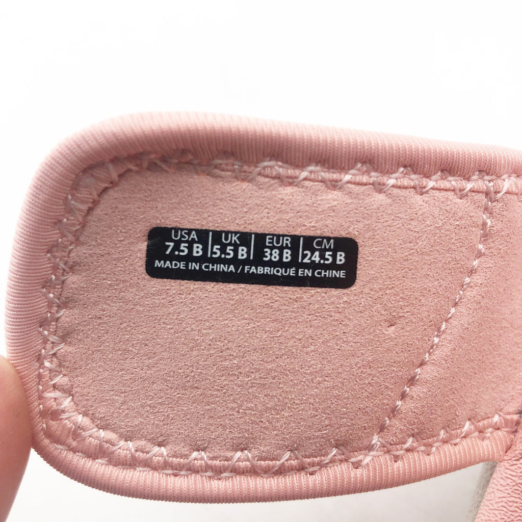 Spenco Womens KHOLO NUEVO Comfort Slide Sandals Size 7.5 B Coral Pink NWT