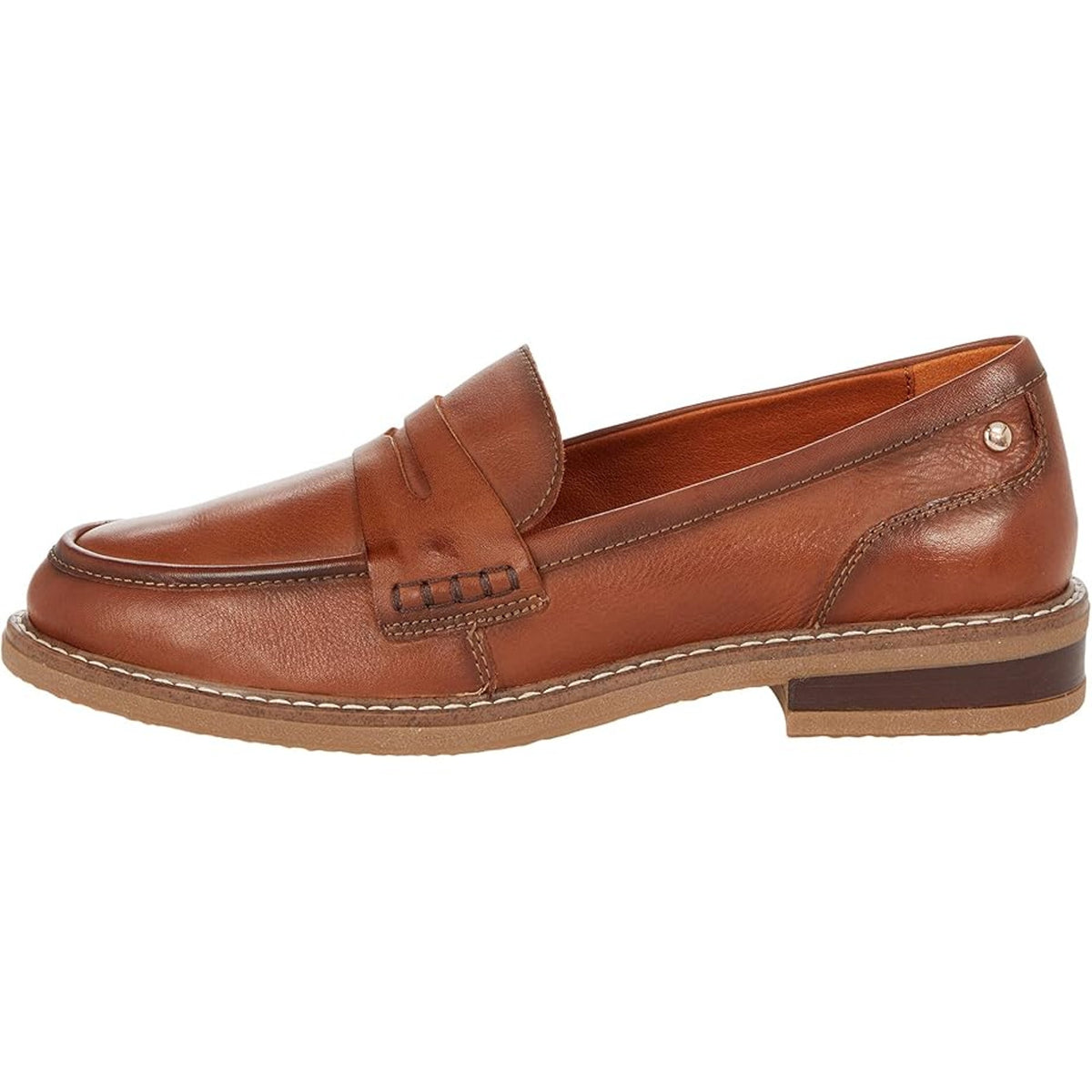 PIKOLINOS Womens Aldaya W8J-3541 Loafers EU 41 US 10.5 Brown Leather NWOB