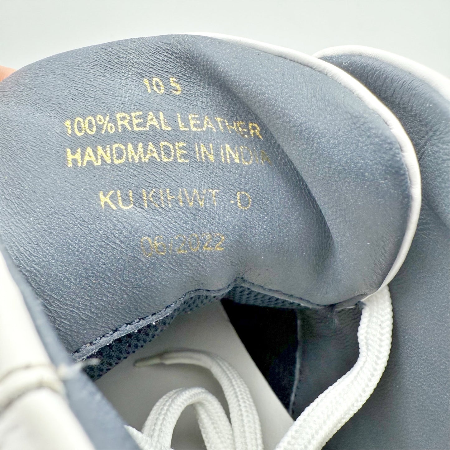 Anthony Veer Mens Kips High-Top Sneakers US 10.5 EU 43.5 White Leather NWOB