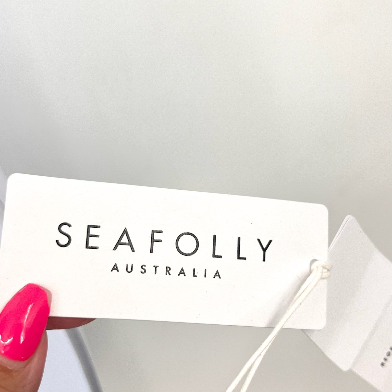 SEAFOLLY Women's Beau One Shoulder Swimsuit Size 4 Black Bow Tie NWT