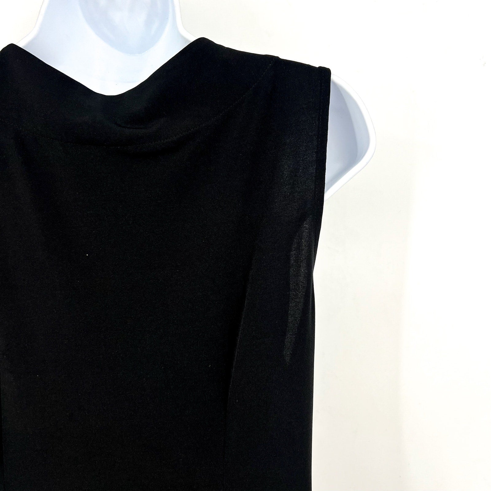 TOMMY BAHAMA Women's Clara Glimmer Maxi Dress Small Black Sleeveless NWT