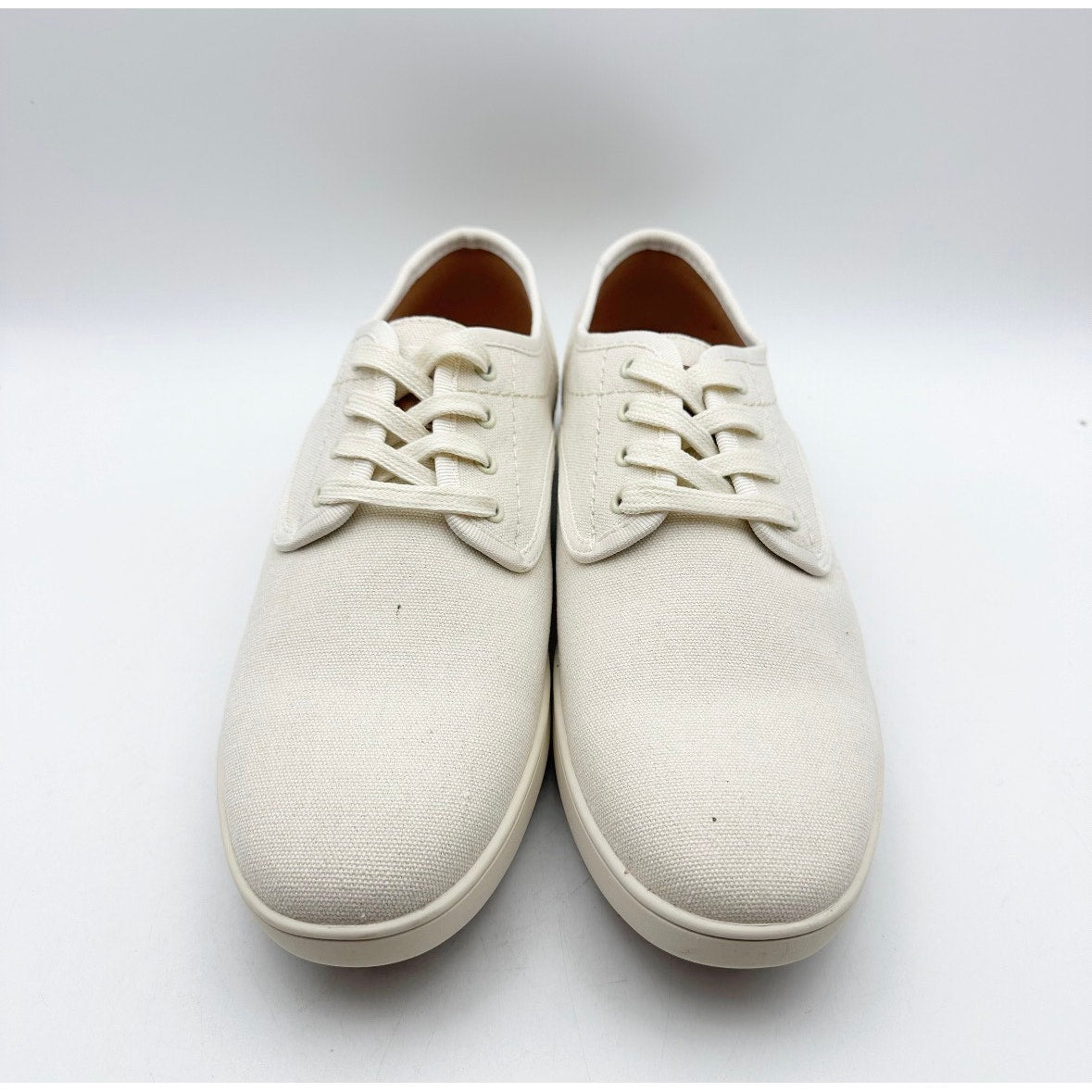 STEVE MADDEN Mens Fenta Casual Sneakers Size 9.5 M Cream White Fabric NIB