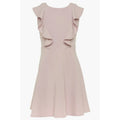 BARDOT JUNIOR Girl's Riley Ruffle Dress Size 16 Purple Gray Lilac Sleeveless NWT