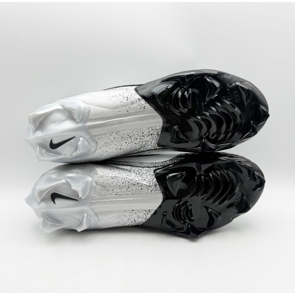 Nike Men Vapor Edge Elite 360 2 Molded Football Cleats US 10.5 Silver Black NWOB