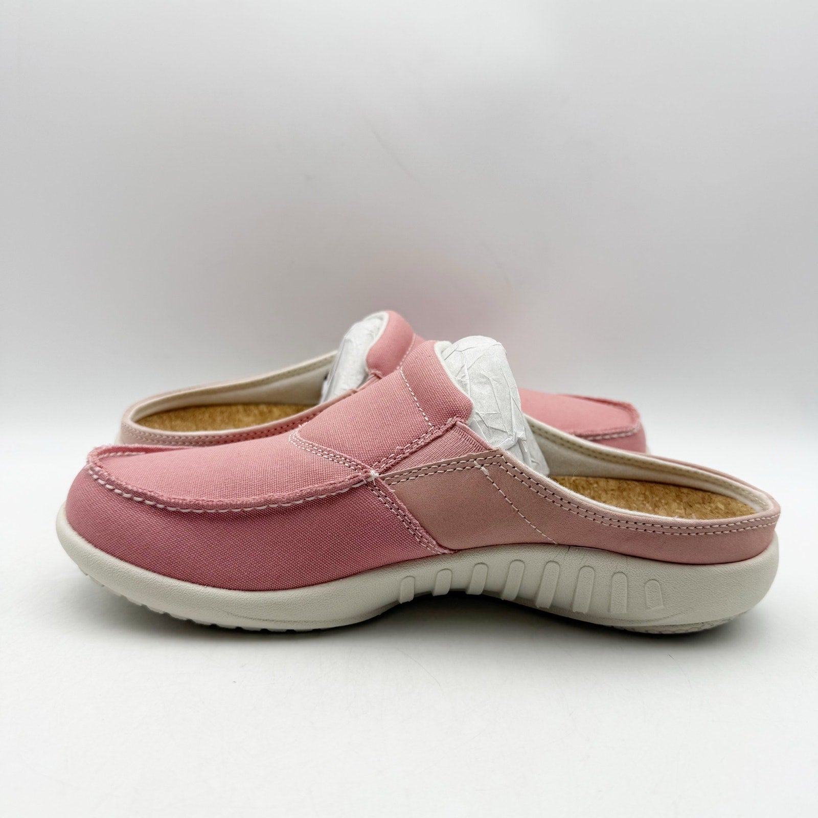 Spenco Womens Siesta Spring Slide Shoes US 5.5 Wide Pink Water Resistant NIB