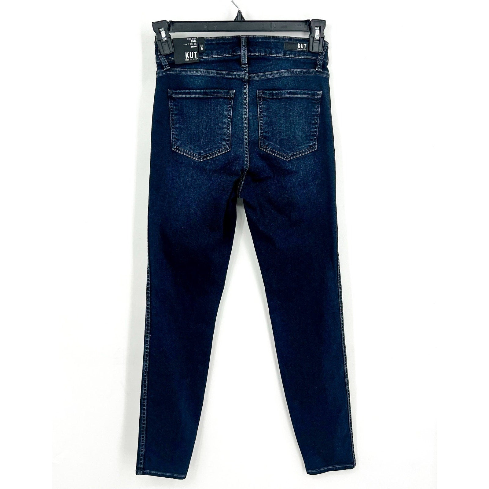 KUT FROM THE KLOTH Diana Skinny Jeans Blue Size 0 High-Rise Fab Ab NWT