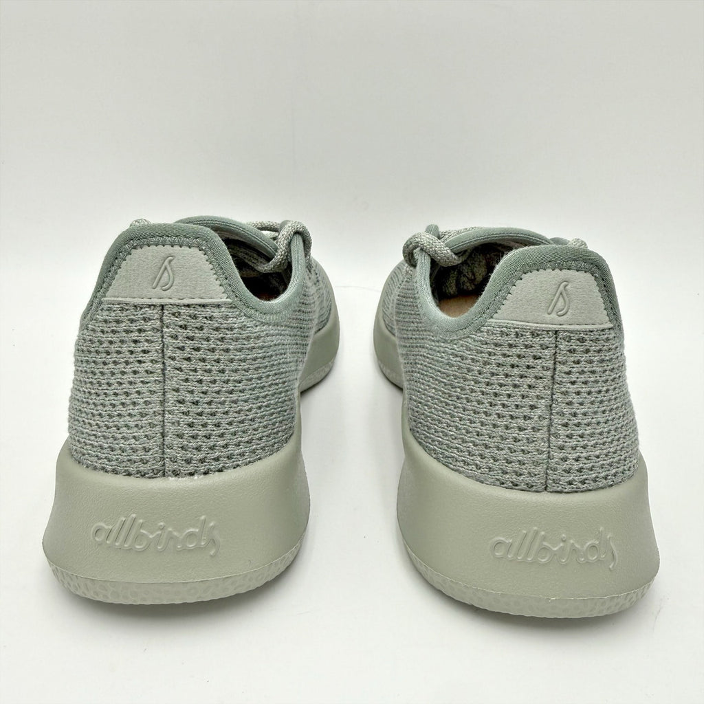 AllBirds Womens Tree Runner Casual Sneakers Size 5 Green Succulent Grey NIB