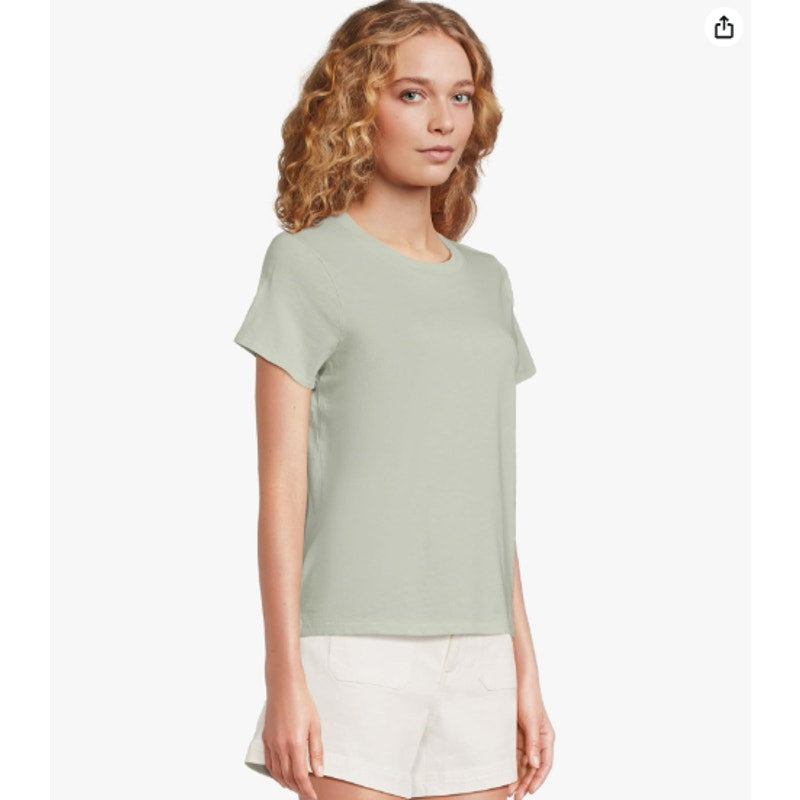MADEWELL Women's Northside Vintage Tee XXL Green Ice Mint Short Sleeve J8526 NWT