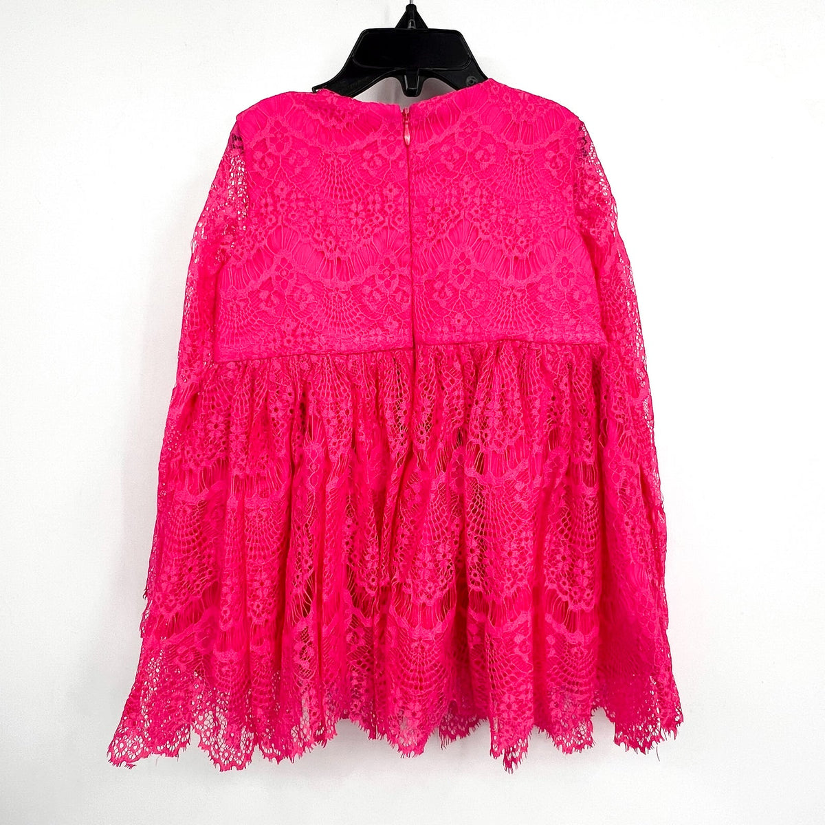 BARDOT JUNIOR Girl's Gertrude Lace Dress Size 2T Pink Long Sleeve NWT