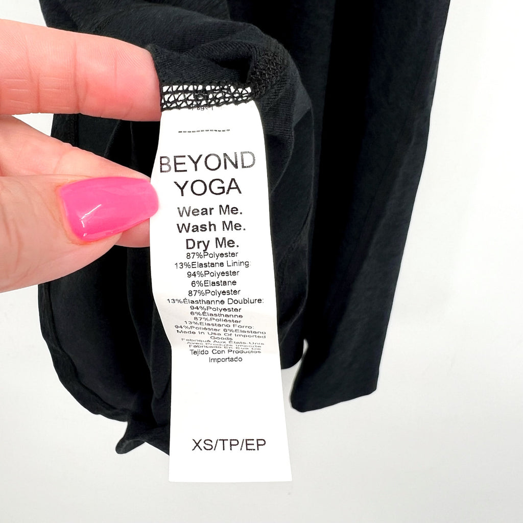 BEYOND YOGA Women's Movement Dress XS Grey Darkest Night Spacedye NWT