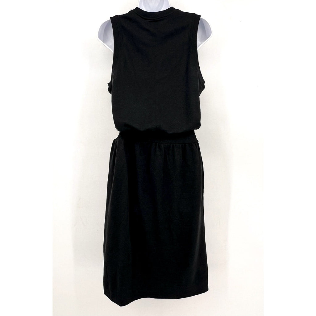 PRANA Women's Cozy Up Beach Hopper Blouson Dress Small Black Sleeveless NWT