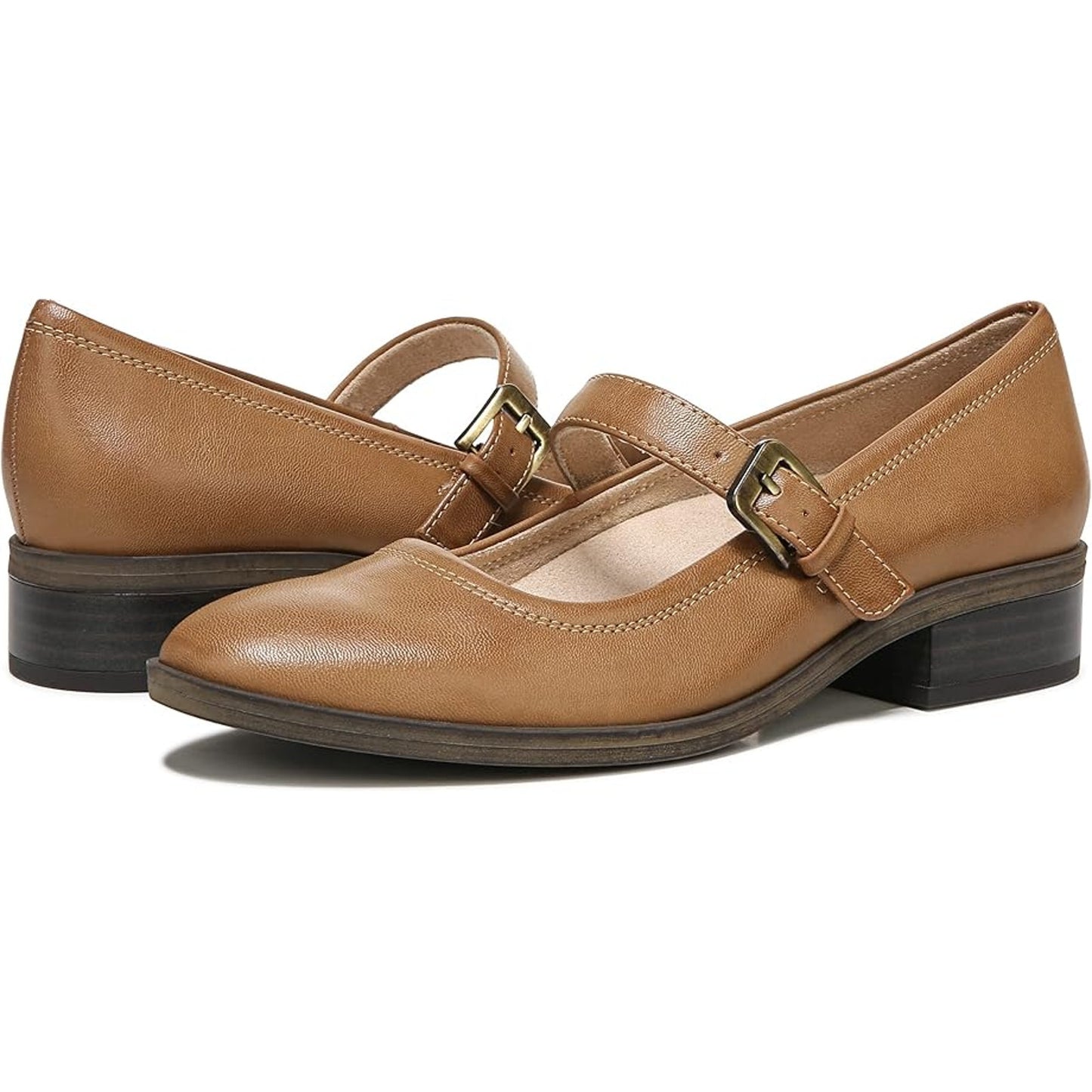 Soul Naturalizer Womens Ramona Mary Jane Flats US 8.5 M EU 39 Brown NIB