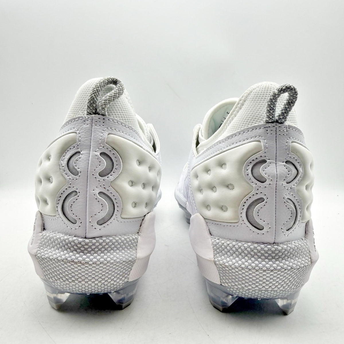 Under Armour Mens Harper 8 Elite Baseball Cleats US 13 EU 47.5 White Grey NWOB