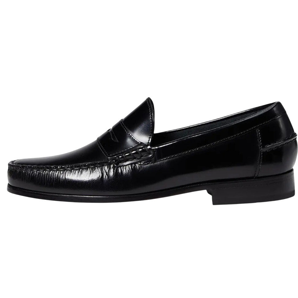 Florsheim Mens Berkley Penny Loafers US 14 D EU 47 Black Leather NIB