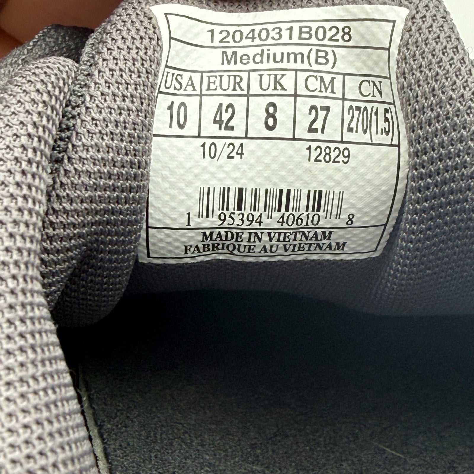 Brooks Womens Anthem 6 Athletic Shoes US 10 EU 42 Grey Pink Running NWOB