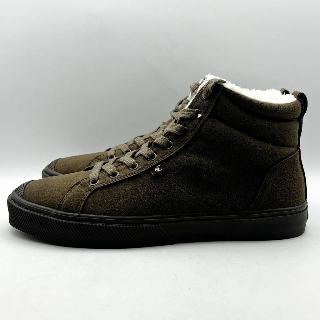 Cariuma Women's OCA Therma High Sneaker Boots Size 9 Teak Brown Suede NIB