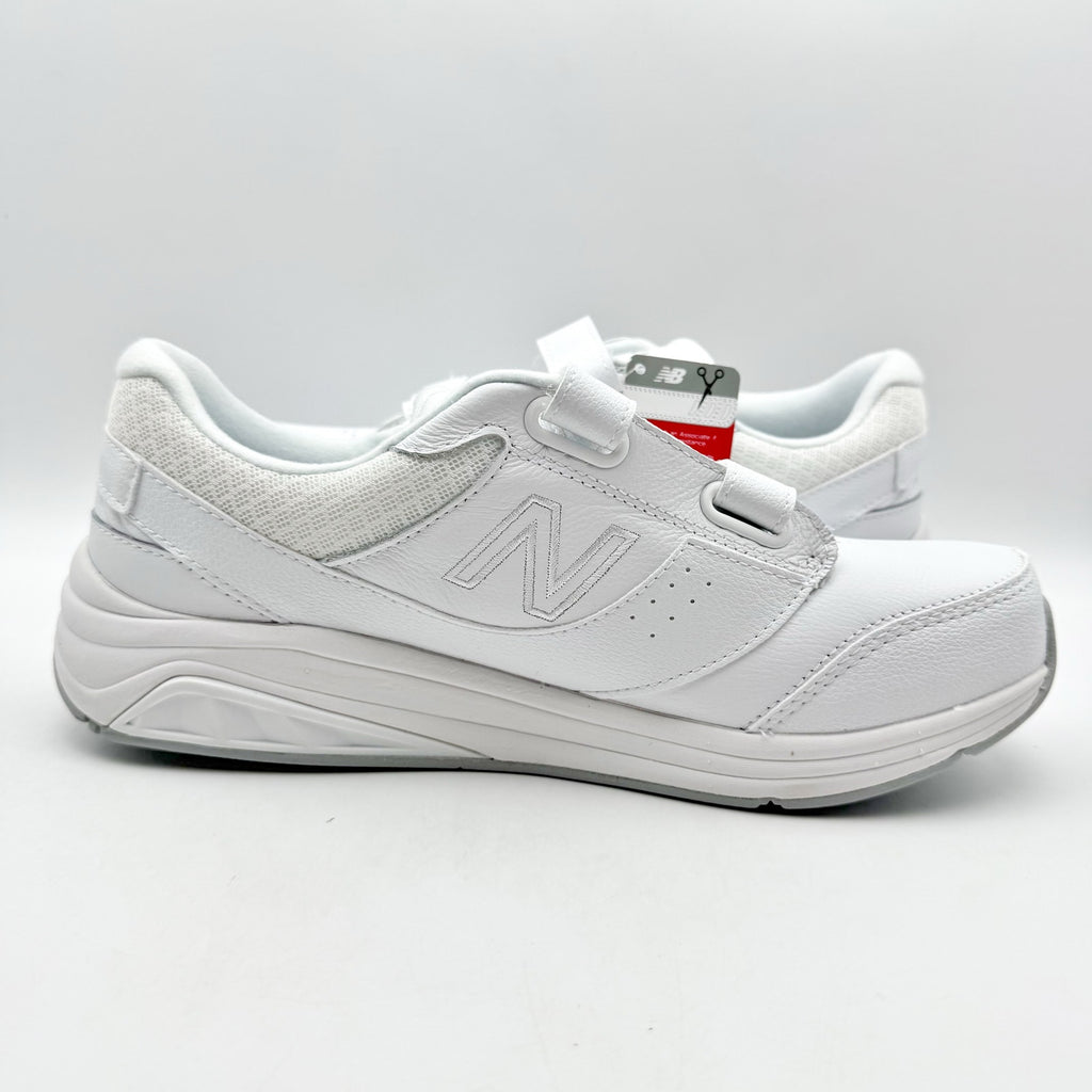 New Balanc 928v3 Walking Sneakers Womens 9.5 Mens 8 White Leather NIB