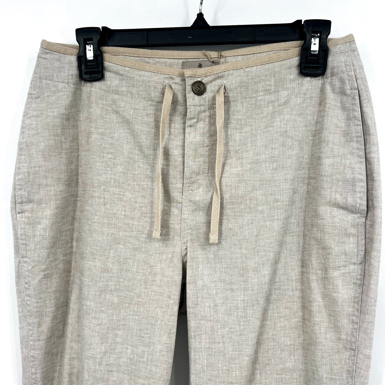 Royal Robbins Women's Hempline Tie Pants Size 4 Beige Drawstring NWT