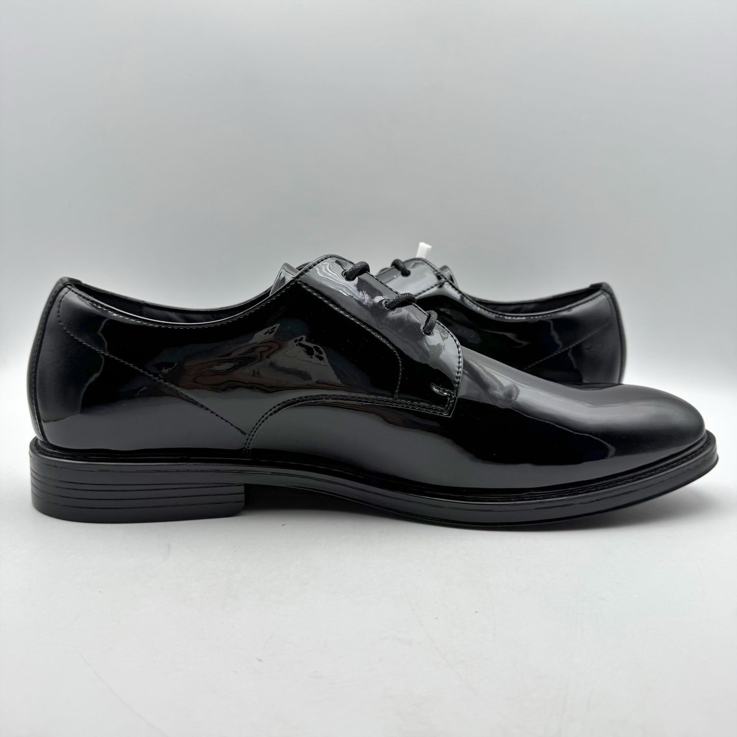 Nunn Bush Mens Centro Formal Flex Plain Toe Oxford Shoes 12 M EU 45 Black NIB