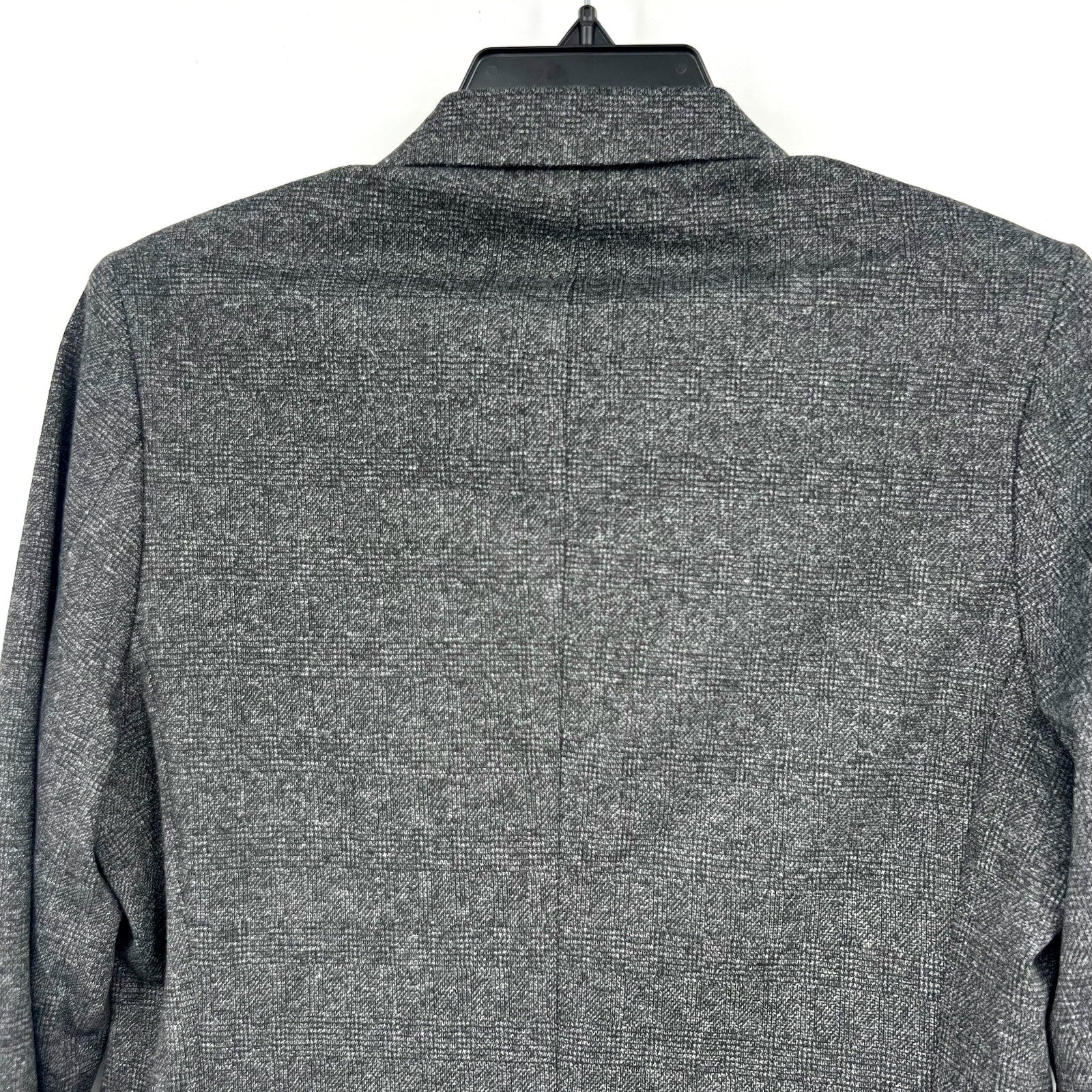APPAMAN Boy's Stretchy Mod Suit Jacket Size 16 Grey Noir Micro Plaid NWT