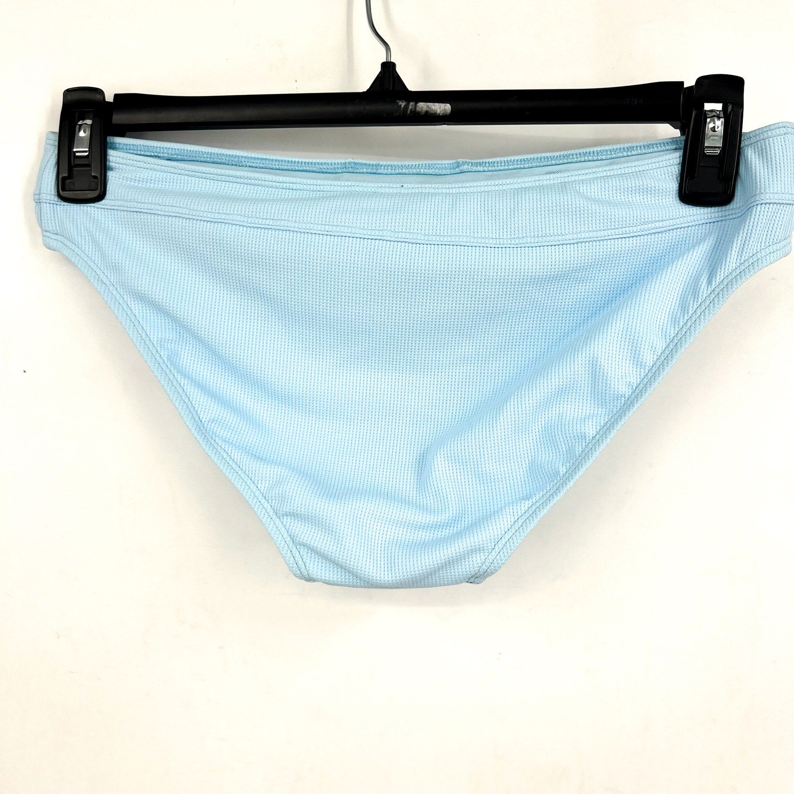 LILLY PULITZER Womens Orea Bikini Bottoms Size 6 Hydra Blue Gold Hardware NWT