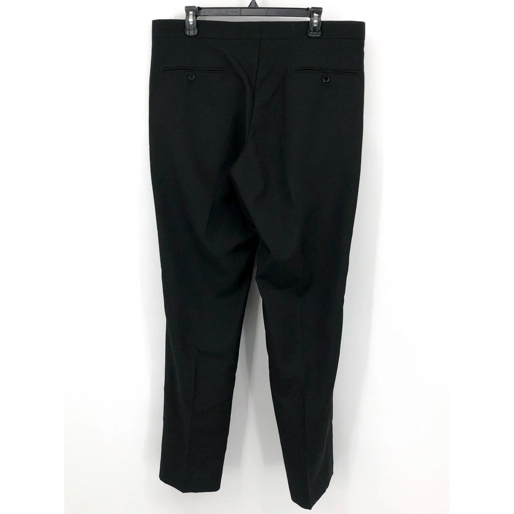OPPOSUITS Mens Tuxedo Dress Pants 36 x 33 Black Pleated Slim Straight Leg NWOT
