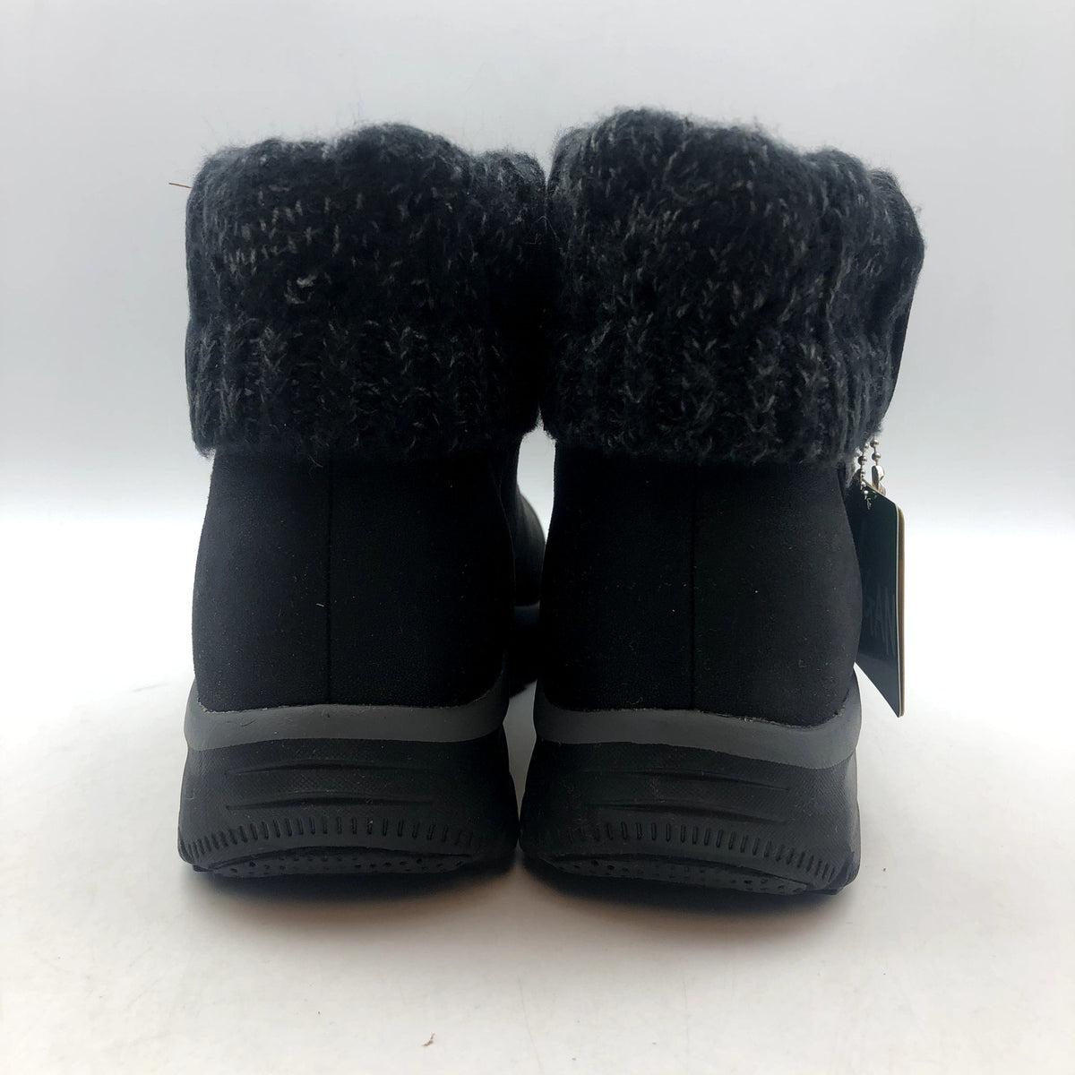 Skechers Womens Slip-ins Boots Womens 5.5 Black Easy Going Cozy Weather 2 NIB
