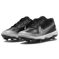 Nike Mens Alpha Huarache Varsity 4 Baseball Cleats Size 13 Black Grey Metal NWOB