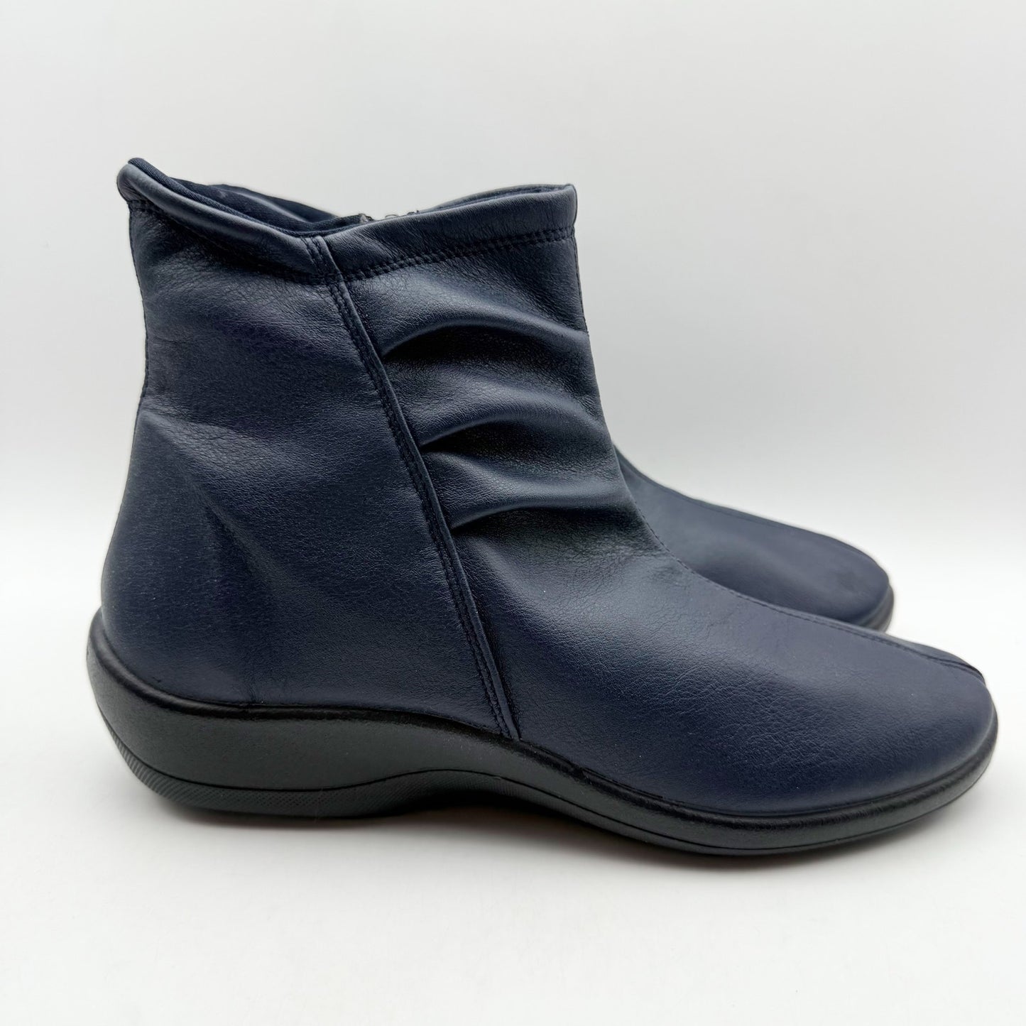 Arcopedico Womens Paluma Ankle Booties US 9.5 EU 40 Navy NIB