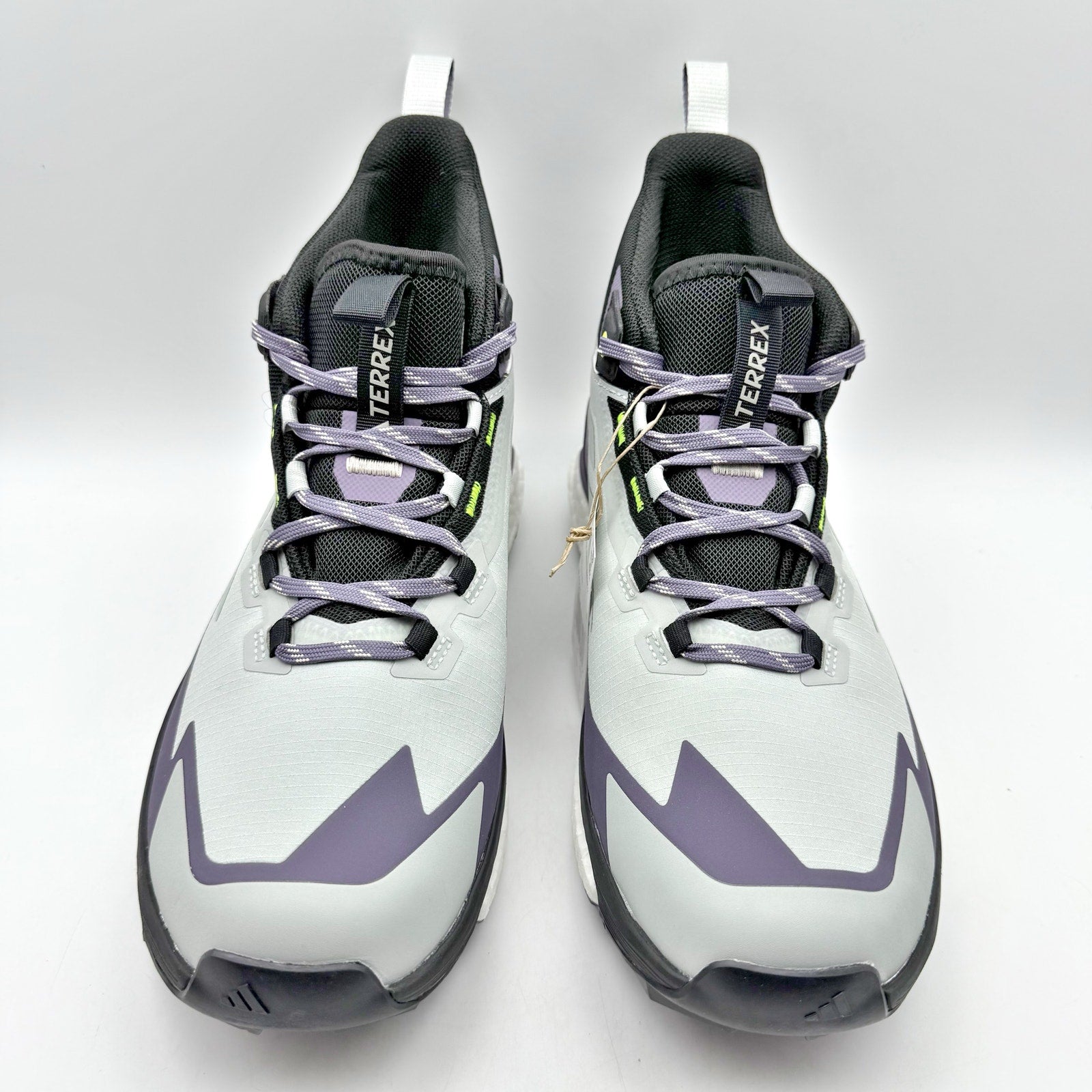 Adidas Womens Terrex Free Hiker 2 GTX Shoes US 10.5 Grey Purple Athletic WP