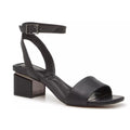 Vince Camuto Womens Acaylee Heeled Sandals Size 7.5 WIDE EU 38 Black NIB