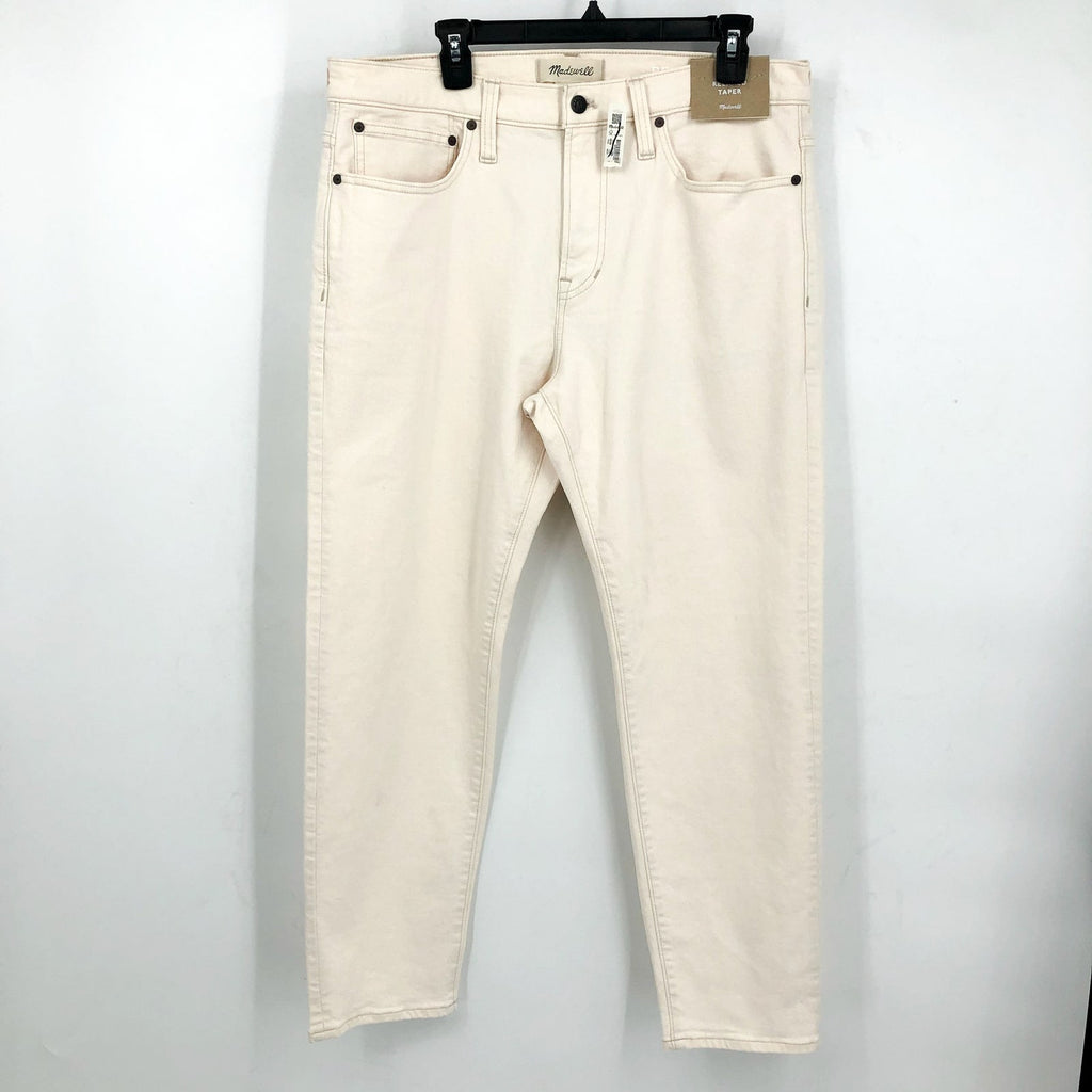 MADEWELL Men's Relaxed Taper Jeans 34x30 Vintage Canvas Denim ND582 NWT