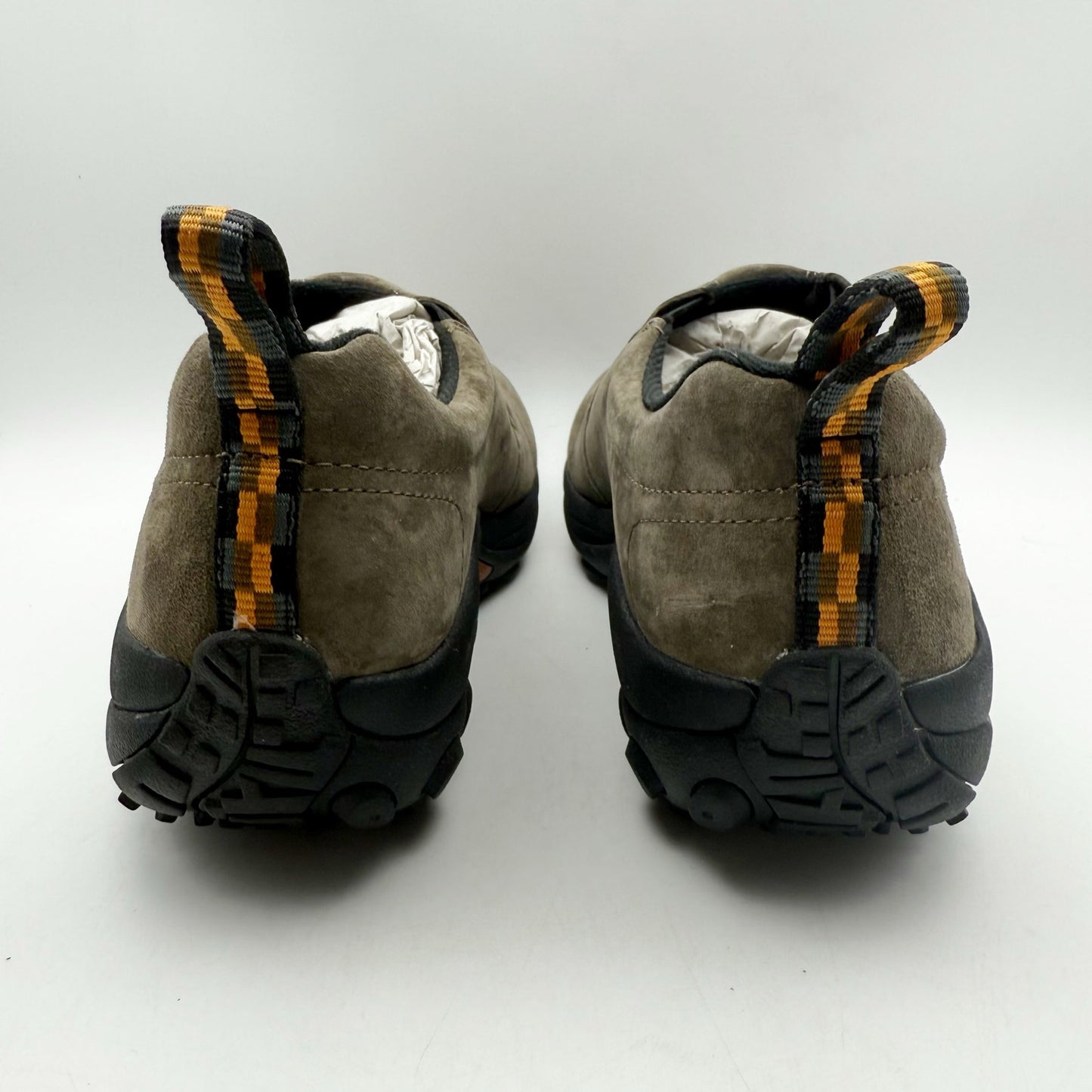 Merrell Mens Jungle Moc Toe Shoes US 10 M EU 44 Brown Suede Slip On NIB