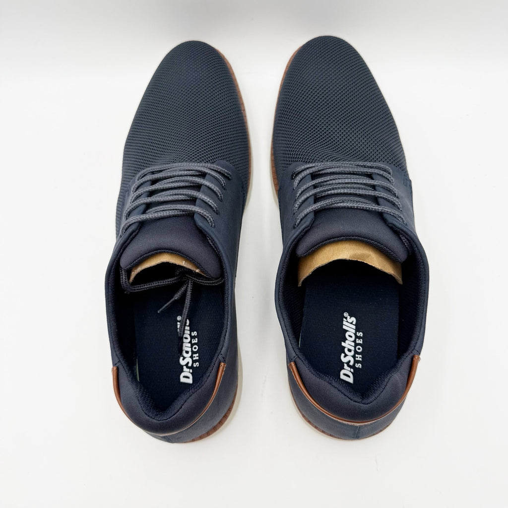 Dr. Scholls Mens Sync Oxford Shoes Size 10 M EU 44 Navy Blue Knit NIB